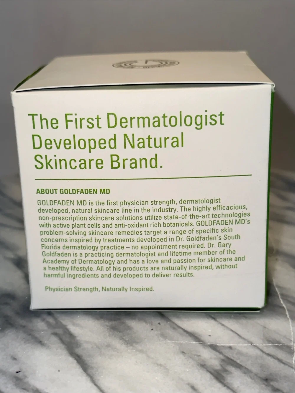 GOLDFADEN MD Doctor's Scrub Microderm Exfoliator Scrub 6.7oz 200ml
